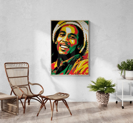 Bob Marley art print