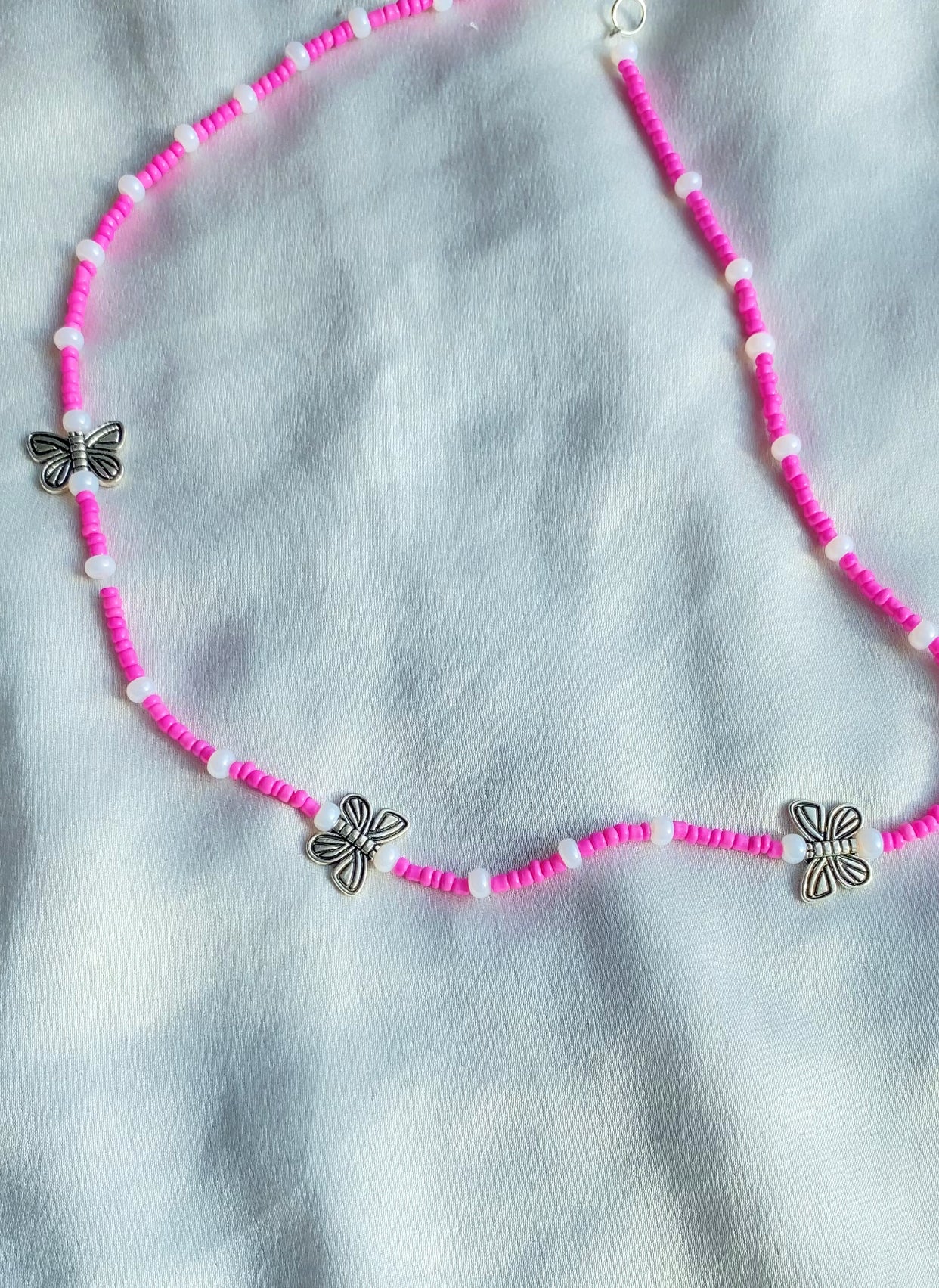 “Dainty” butterfly necklace